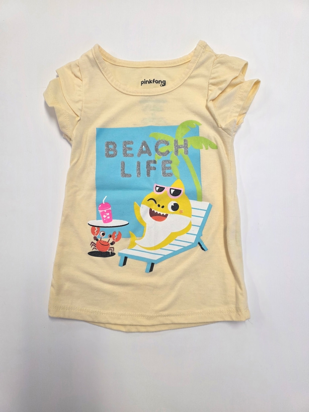 Baby Shark Beach Life Beach Cover-up Tee for Kids
